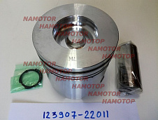 Поршень 4TNV106. S4D106-2. 123907-22011.123907-22081 STD". ALFIN. "